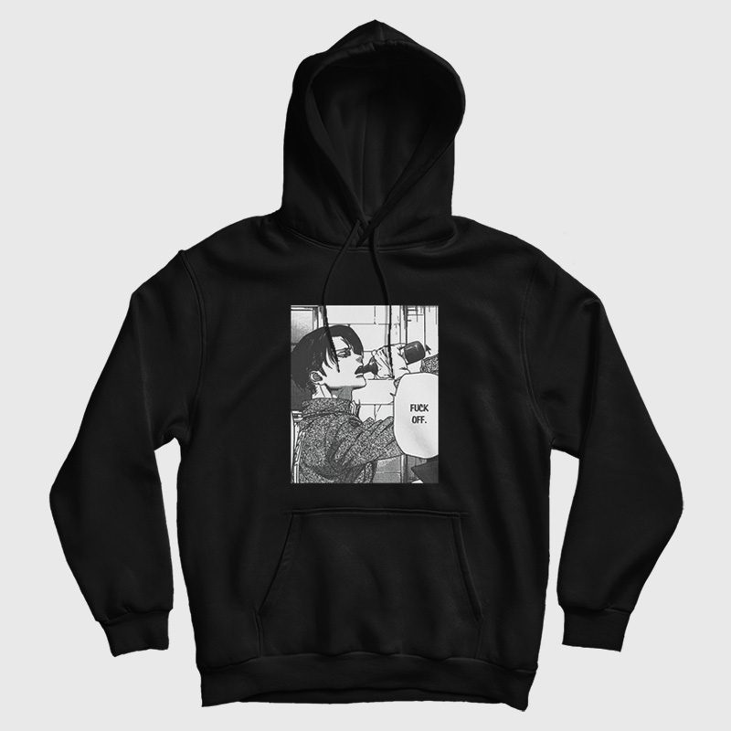 Levi Ackerman Fuck Off Hoodie Levi Ackerman Fuck Off Hoodie