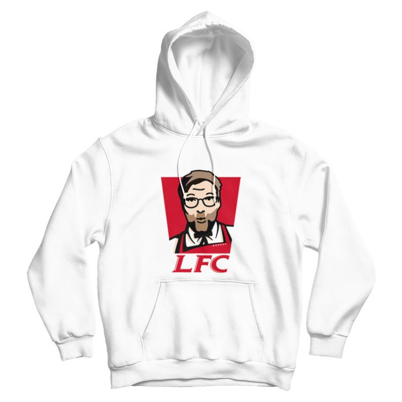 Liverpool Jurgen Klopp LFC Parody KFC Hoodie Liverpool Jurgen Klopp LFC Parody KFC Hoodie