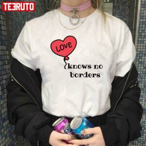 Love Knows No Borders Unisex Hoodie 3