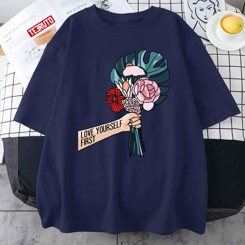 Love Yourself First Art Unisex Sweatshirt Love Yourself First Art Unisex Sweatshirt