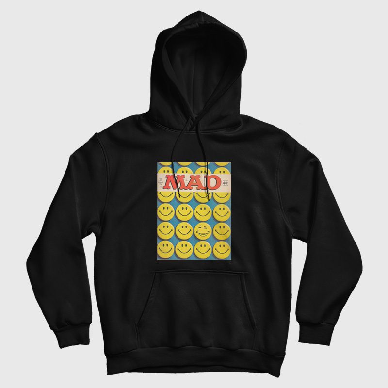 MAD TV Magazine Cover Smile Face That 70's Show Retro Hoodie MAD TV Magazine Cover Smile Face That 70's Show Retro Hoodie