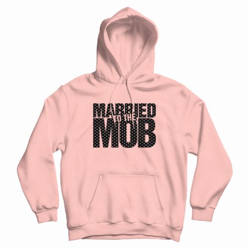 Married To The Mob Dot Pattern Hoodie Married To The Mob Dot Pattern Hoodie