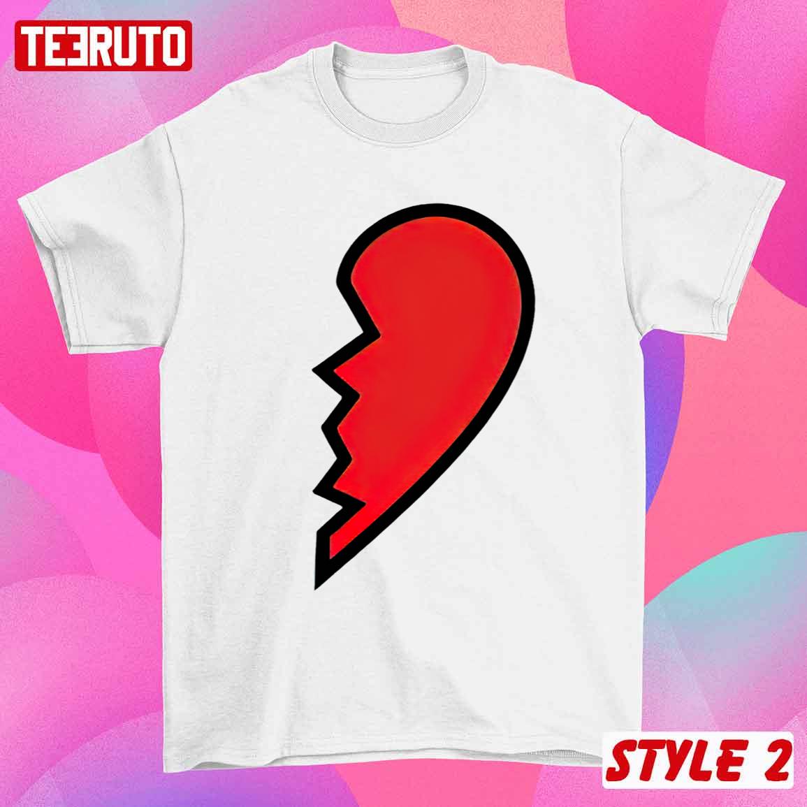 Matching Heart Couple Valentine T-Shirt Matching Heart Couple Valentine T-Shirt