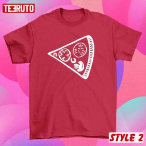 Matching Pizza Slice Couple Valentine Hoodie 3