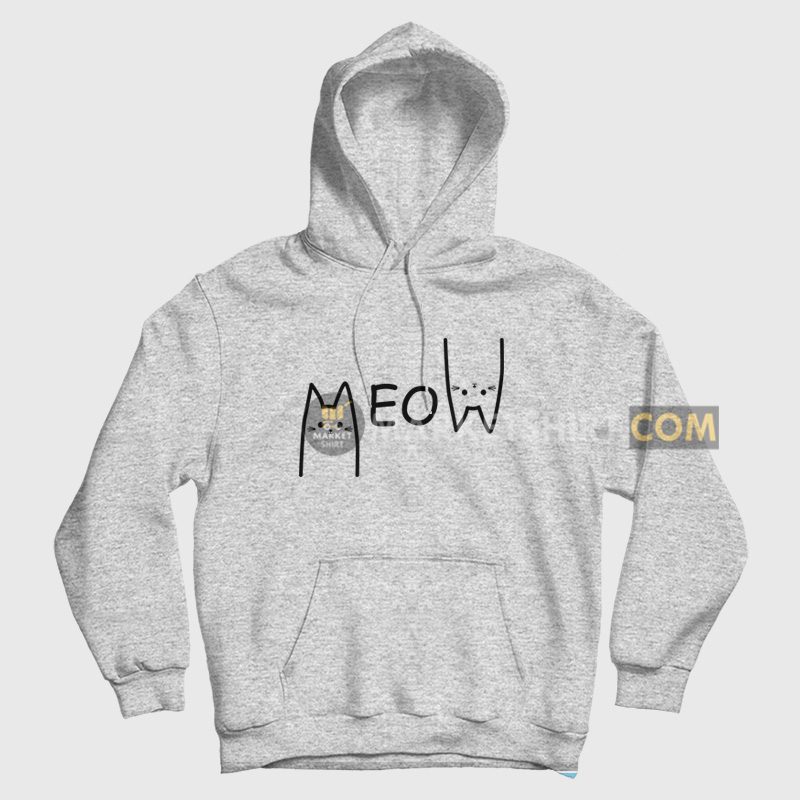 Meow Cat Hoodie Meow Cat Hoodie