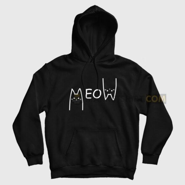 Meow Cat Hoodie
