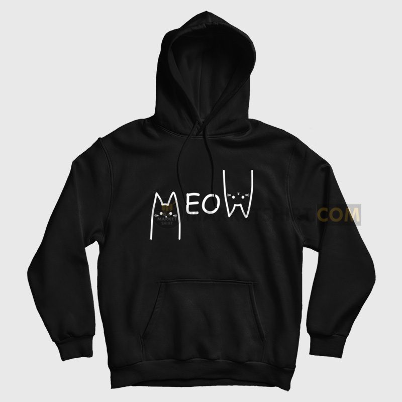 Meow Cat Hoodie Meow Cat Hoodie