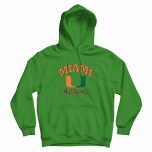 Miami Hurricanes Logo Youth Hoodie