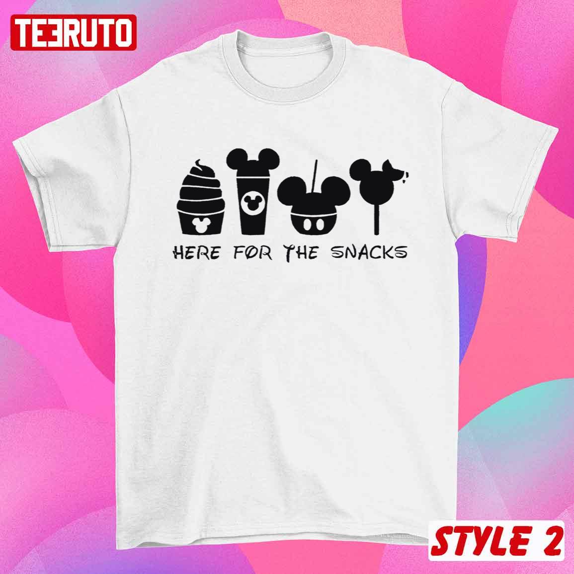 Mickey Ears Disney Here For The Snacks Drinks Couple Matching Valentine Hoodie Mickey Ears Disney Here For The Snacks Drinks Couple Matching Valentine Hoodie