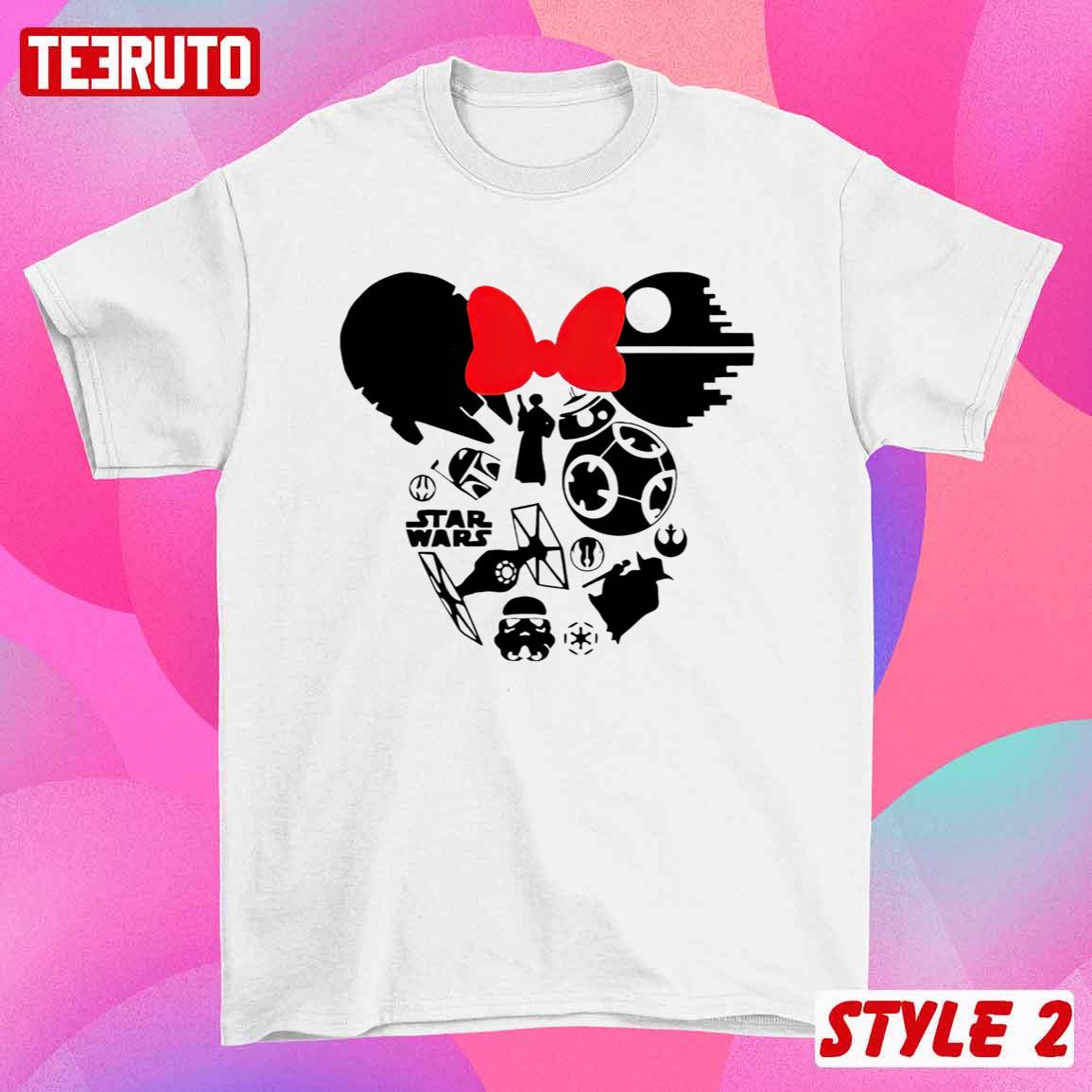 Mickey Minnie Mouse Disney Characters Couple Matching Valentine T-Shirt Mickey Minnie Mouse Disney Characters Couple Matching Valentine T-Shirt