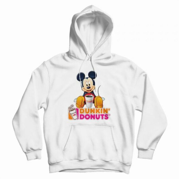 Mickey Mouse Loves Dunkin’ Donuts Hoodie