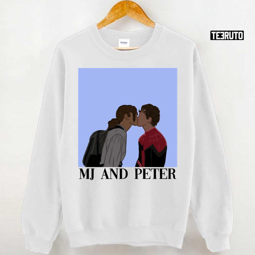 Mj And Peter Art Kissing Unisex T-Shirt Mj And Peter Art Kissing Unisex T-Shirt