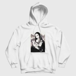 Mona Lisa Junji Ito Version Hoodie 3