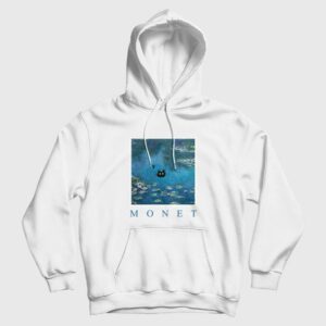 Monet Waterlily Cat Hoodie