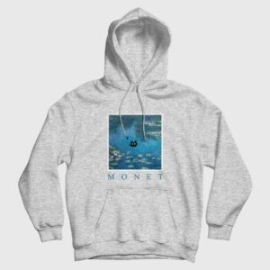 Monet Waterlily Cat Hoodie