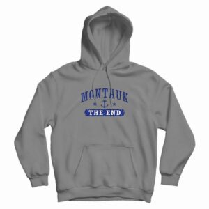 Montauk The End Vintage Hoodie