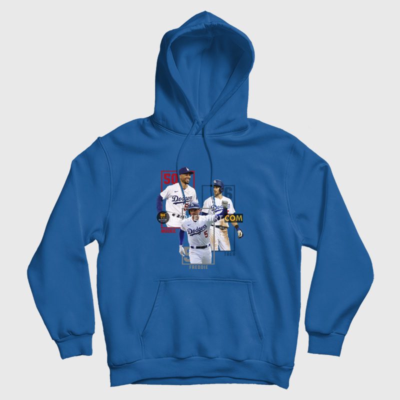 Mookie Trea and Freddie Hoodie Mookie Trea and Freddie Hoodie