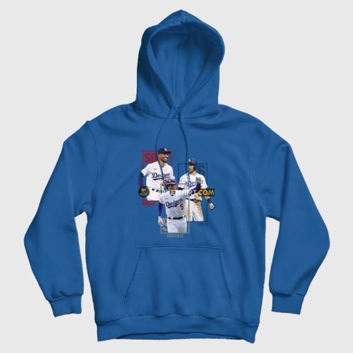 Mookie Trea and Freddie Hoodie Mookie Trea and Freddie Hoodie