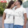 Mooning And Honey Husband And Wife Matching Couple Valentine T-Shirt