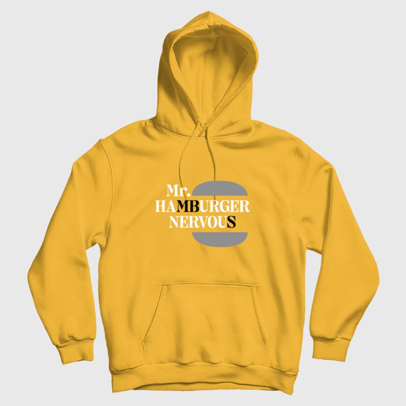 Mr Hamburger Nervous Hoodie Mr Hamburger Nervous Hoodie