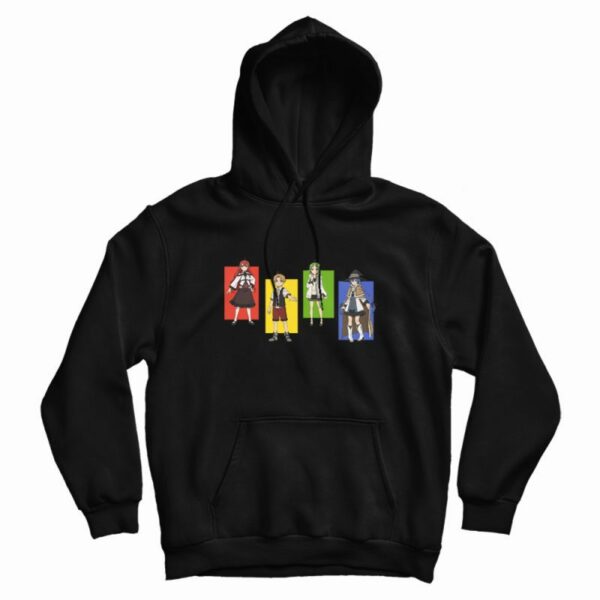 Mushoku Tensei Character Rudeus Roxy Sylphiette Eris Hoodie