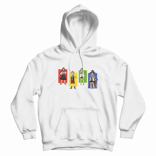 Mushoku Tensei Character Rudeus Roxy Sylphiette Eris Hoodie Mushoku Tensei Character Rudeus Roxy Sylphiette Eris Hoodie