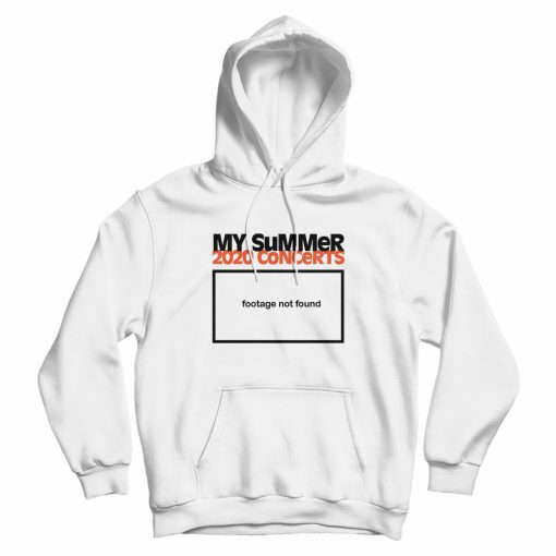 My Summer 2020 Concert Hoodie My Summer 2020 Concert Hoodie
