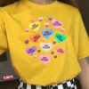 Nah I’m Good Funny Anti Valentine’s Day Colorful Hearts Single Awareness Day Unisex T-Shirt