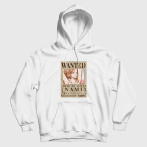 Nami Wanted Poster One Piece Hoodie