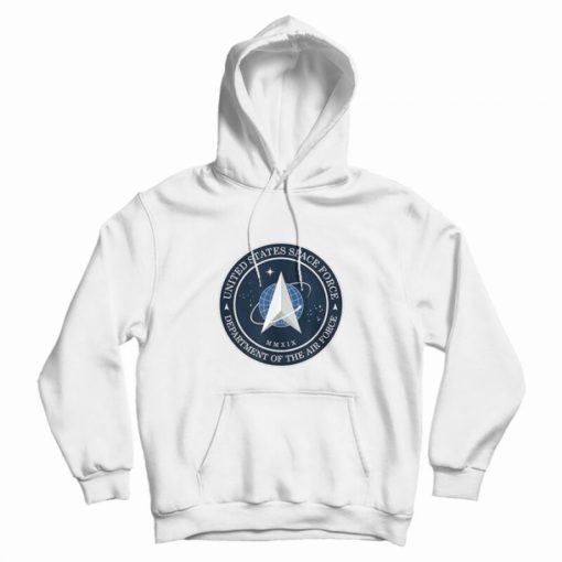 New United States Space Force Logo USSF Hoodie New United States Space Force Logo USSF Hoodie