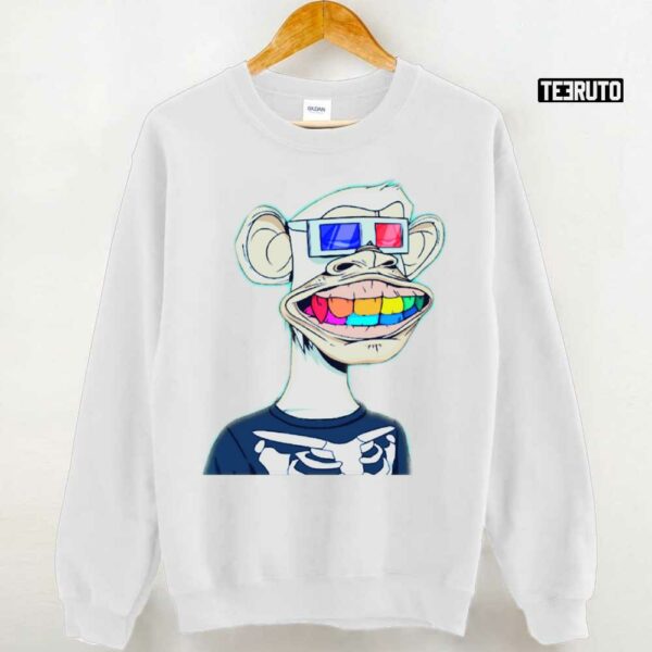 Nft Is My Valentine Funny Monkey Unisex Sweatshirt