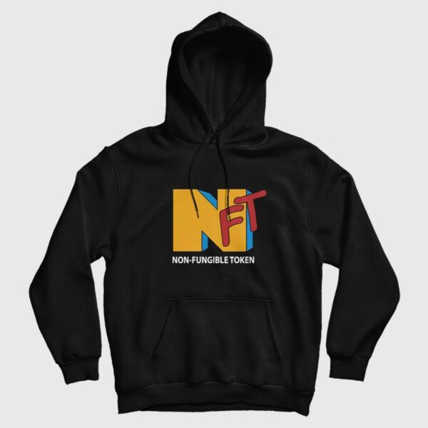 Nft Non Fungible Token Mtv Parody Hoodie