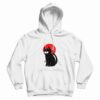 Ninja Cat Black Hoodie