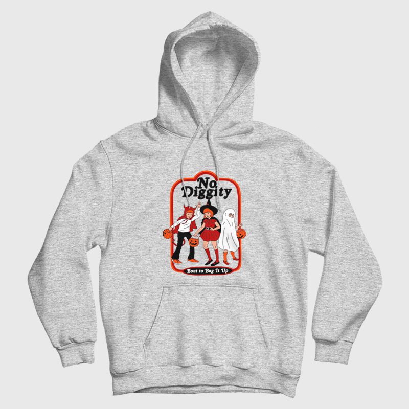 No Diggity Bout To Bag it Up Halloween Hoodie No Diggity Bout To Bag it Up Halloween Hoodie