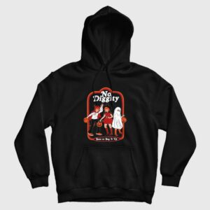 No Diggity Bout To Bag it Up Halloween Hoodie