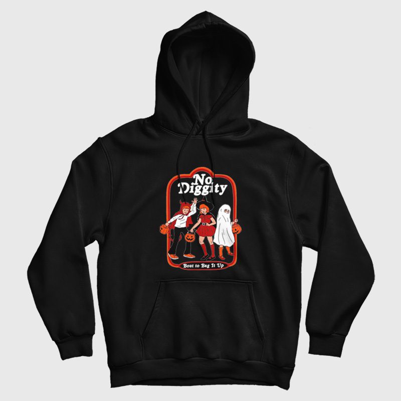 No Diggity Bout To Bag it Up Halloween Hoodie No Diggity Bout To Bag it Up Halloween Hoodie