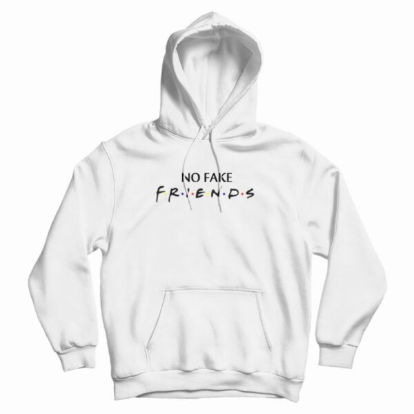No Fake Friends  Parody Hoodie