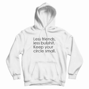 No New Friends Quotes Hoodie 3