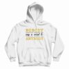Nobody Say A Word To Anybody Schitts Creek Hoodie