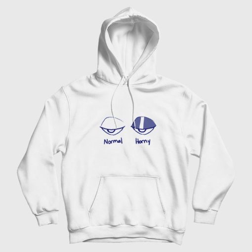 Normal Eye vs Horny Eye Hoodie Normal Eye vs Horny Eye Hoodie