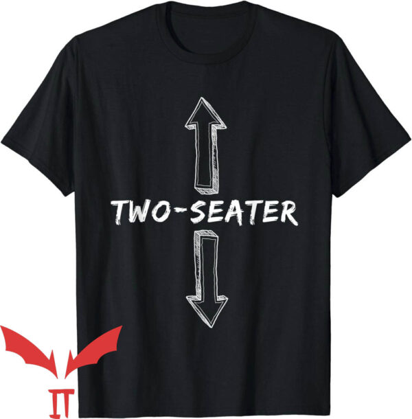 Offensive Funny T-Shirt Two Seater