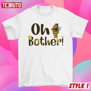 Oh Bother Hunny Bee Valentine Couple Matching Sweatshirt