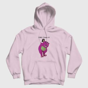 Omg I Knew It Barney Michael Jackson Hoodie