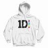 One Direction Logo World Rainbow Hoodie