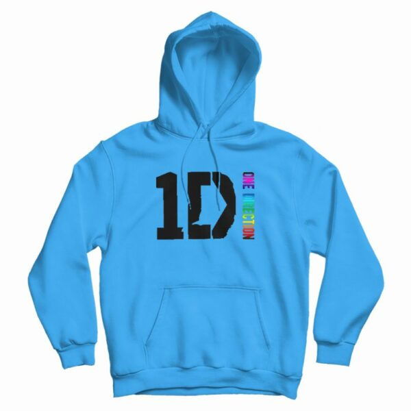 One Direction Logo World Rainbow Hoodie