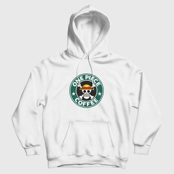 One Piece Coffee Starbucks Coffee Parody Hoodie