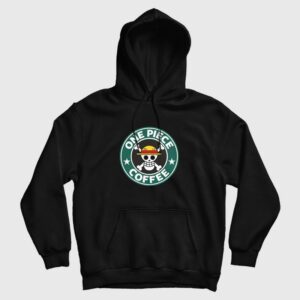 One Piece Coffee Starbucks Coffee Parody Hoodie