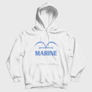 One Piece Marine Logo Hoodie