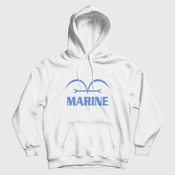 One Piece Marine Logo Hoodie