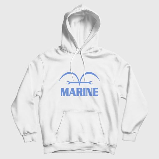 One Piece Marine Logo Hoodie One Piece Marine Logo Hoodie